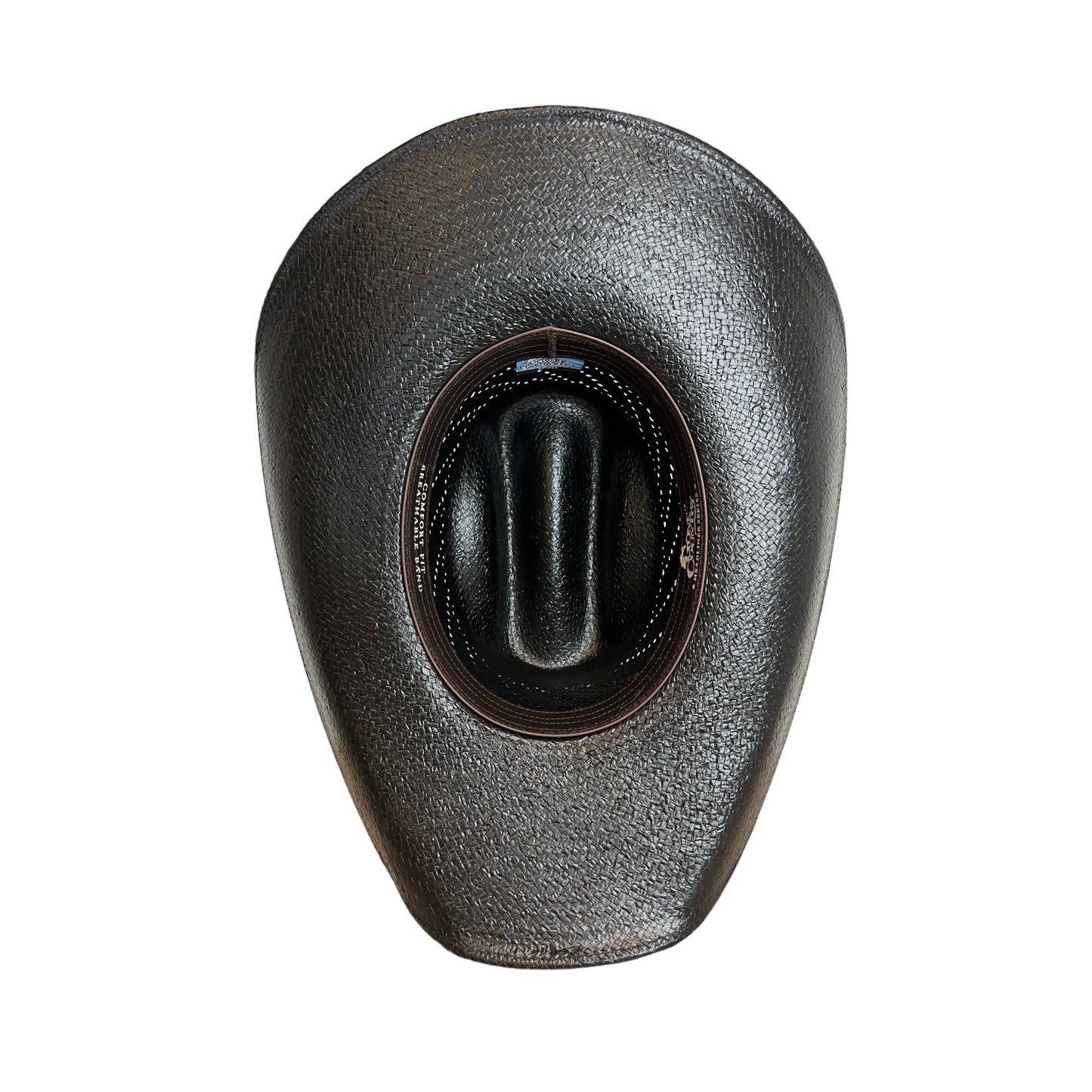 Cheyenne Black - Straw Shantung
