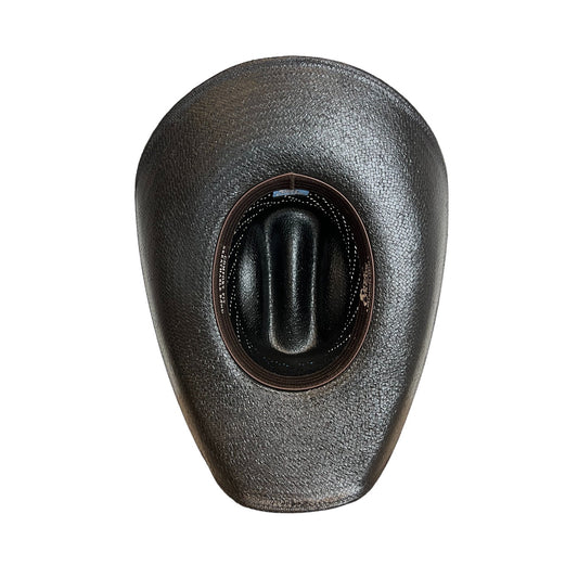 Cheyenne Black - Straw Shantung