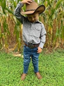 Buckaroo Brown - Straw Canvas